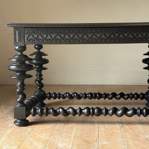 C1860 A Stylish Portuguese Strapwork Table / Console