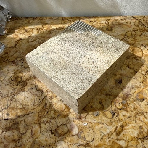 C1930 A French Cream Shagreen Inlaid Box.