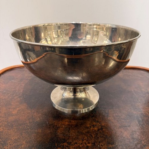 C1930 A French Silver Plated Champagne Bowl