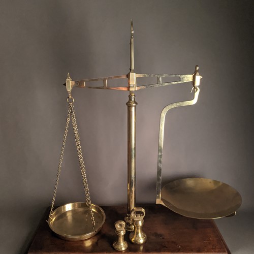 C1870 A Set Of Apothecary Scales