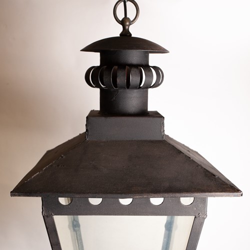 C1920 An Antique Metal Lantern - 3 Available