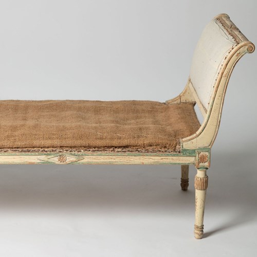 Antique French Daybed – Stool