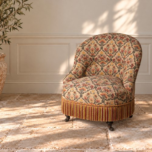 Napoleon III Chair For Upholstery