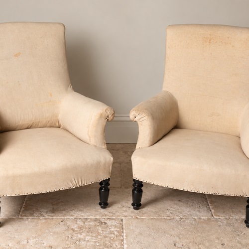 Antique French Pair Of Chairs