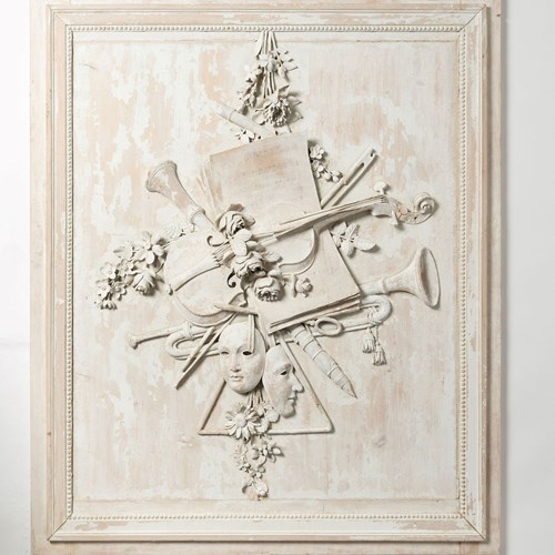 18Th Century Carved French Panel