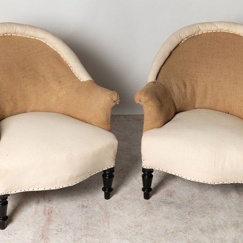 Antique French Pair Of Chairs