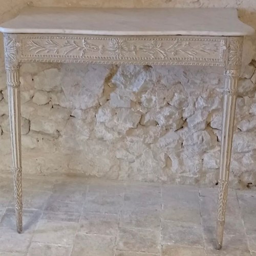 Late 18Th – Early 19Th Century French Console Table