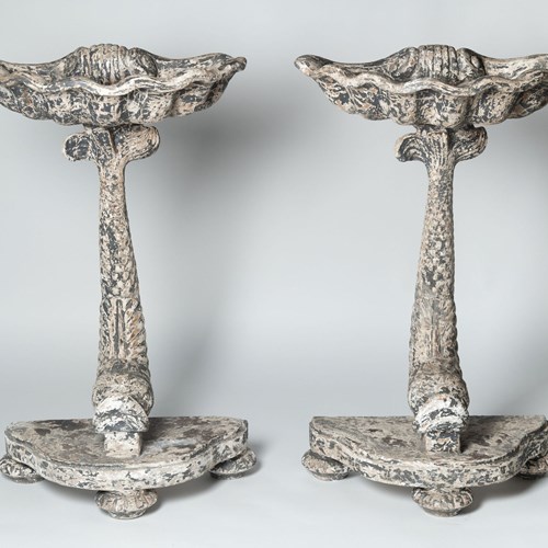 Pair Of Italian Console Tables