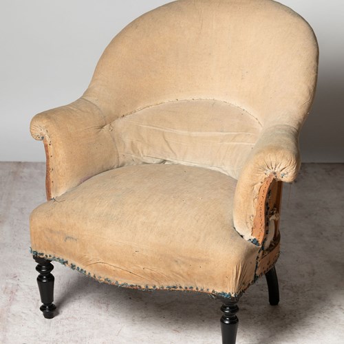 Antique French Tub Chair