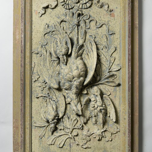 Antique French Wooden Panel