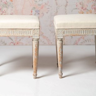 Pair Of Antique Swedish Gustavian S...