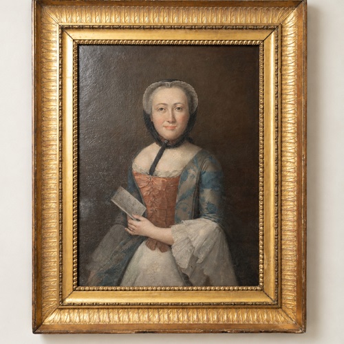 18Th Century Oil On Canvas