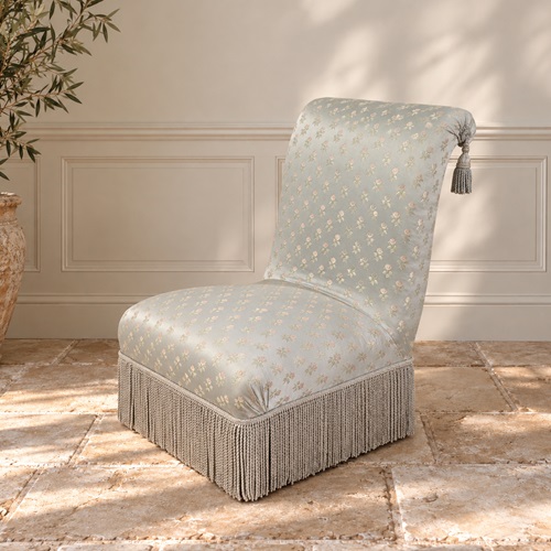 Napoleon III Slipper Chair For Upholstery