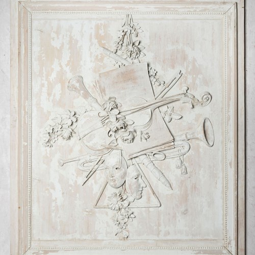 18Th Century Carved French Panel