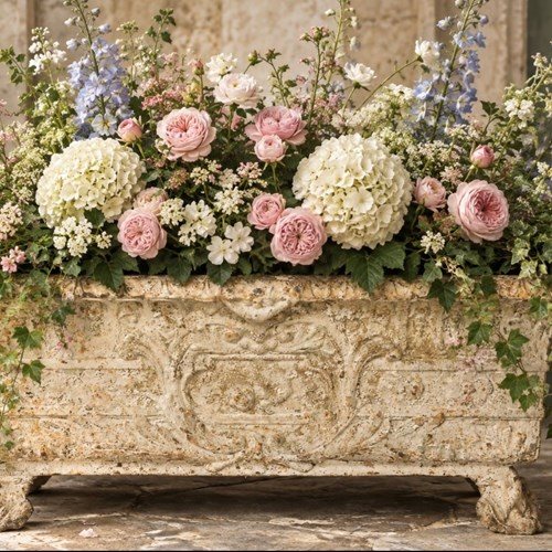 Antique French Planter 