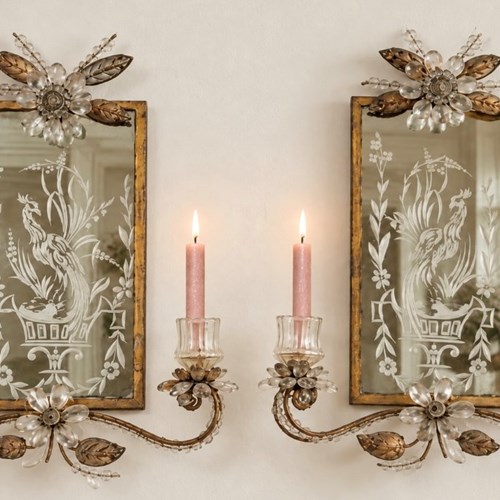 Pair Of Maison Baguès Sconces