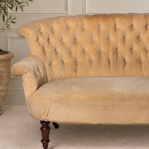 Antique French Sofa, For Upholstery