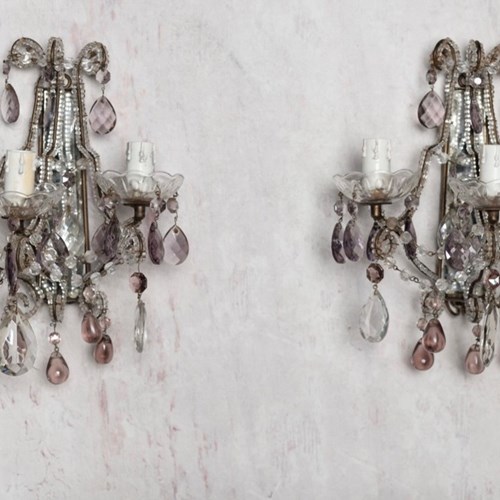 Pair Of Italian Wall Lights
