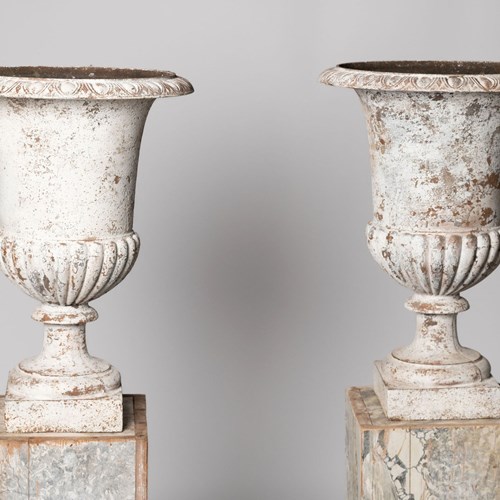 Antique French Pair Of Urns