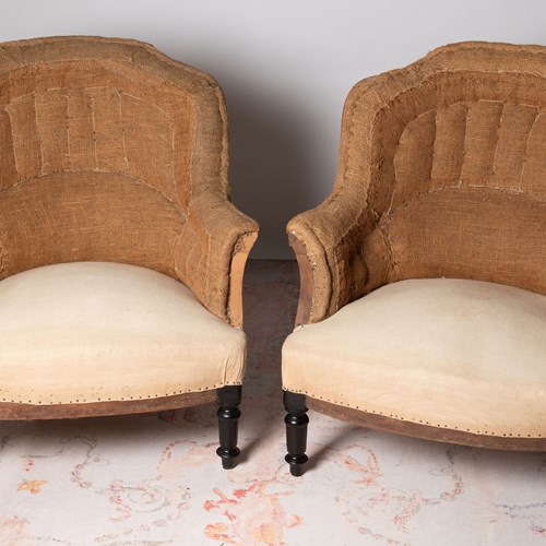 Antique French Pair Of Chairs
