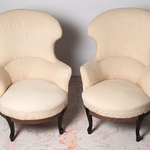 French Pair Of Chairs