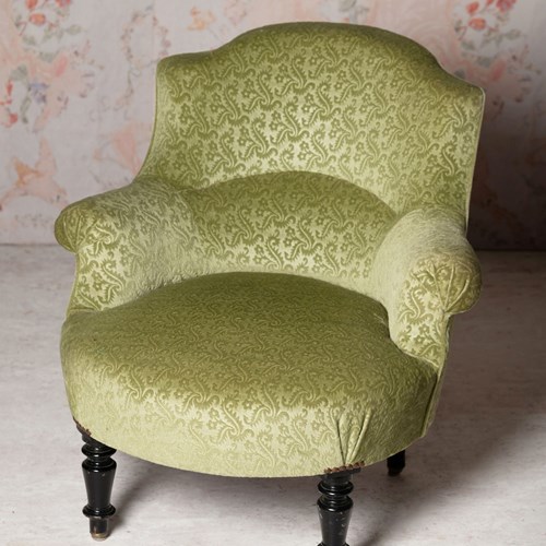 Antique French Chair For Upholstery 