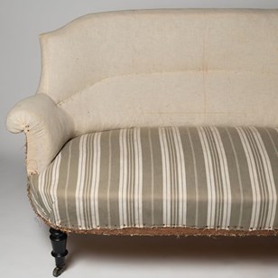 Antique French Arch Top Sofa