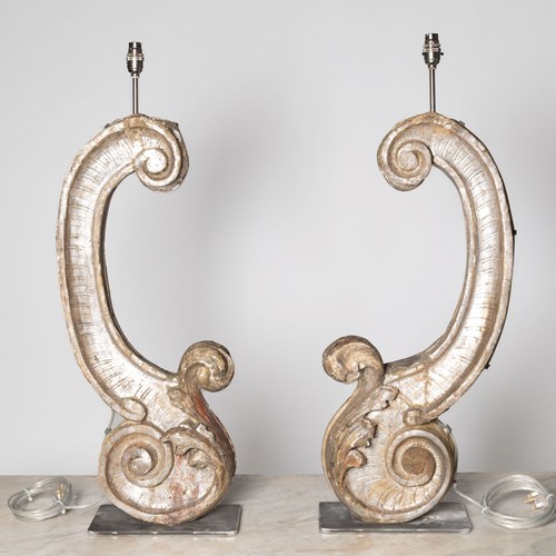 Pair Of Italian Table Lamps