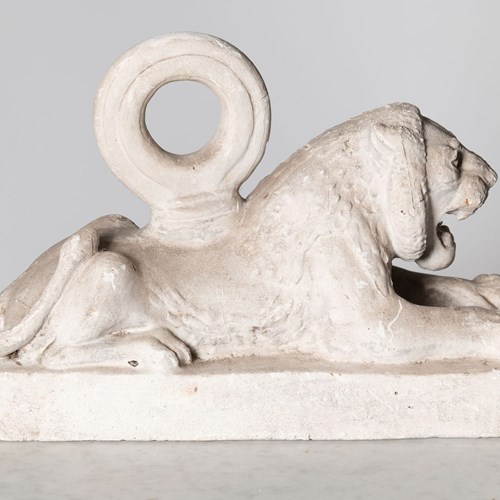 Plaster Lion