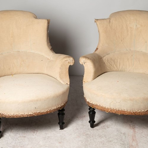 Napoleon III Pair Of French Chairs