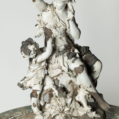 French Spelter Sculpture