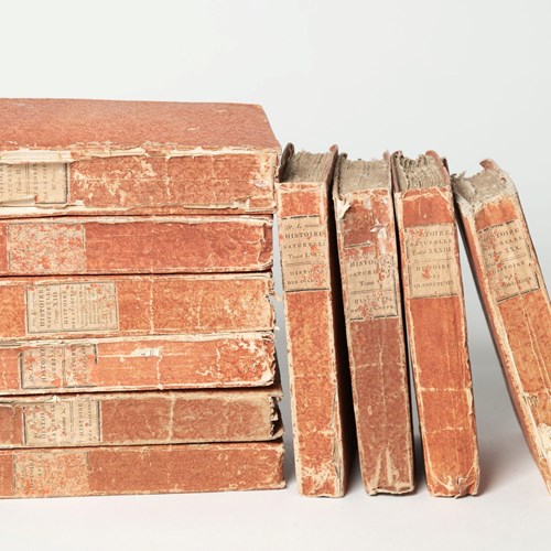 10 Antique French Books