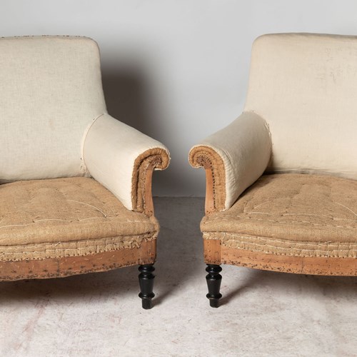 Napoleon III Pair Of French Chairs