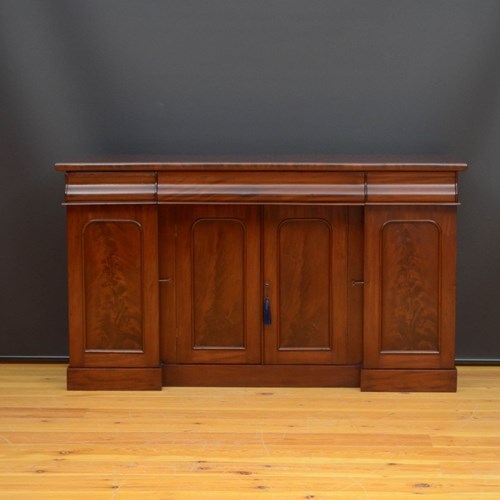 Victorian Mahogany Four Door Sideboard