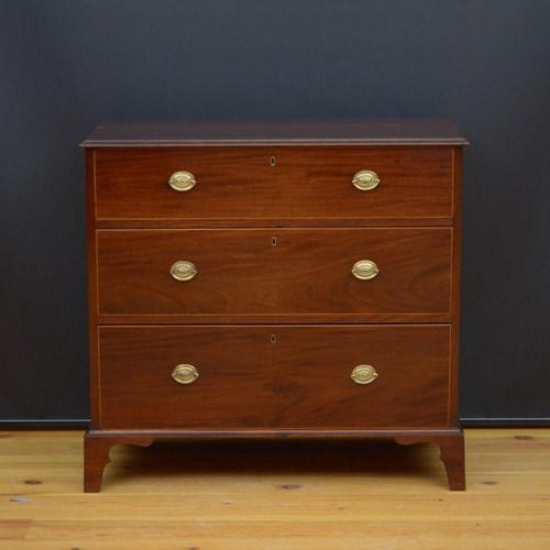 George III Mahogany Chest Of Drawers