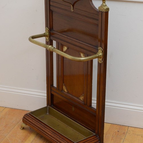 Victorian Oak Umbrella Stand, Jas Shoolbred