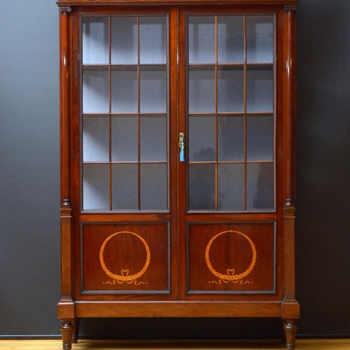 Edwardian Mahogany Display Cabinet