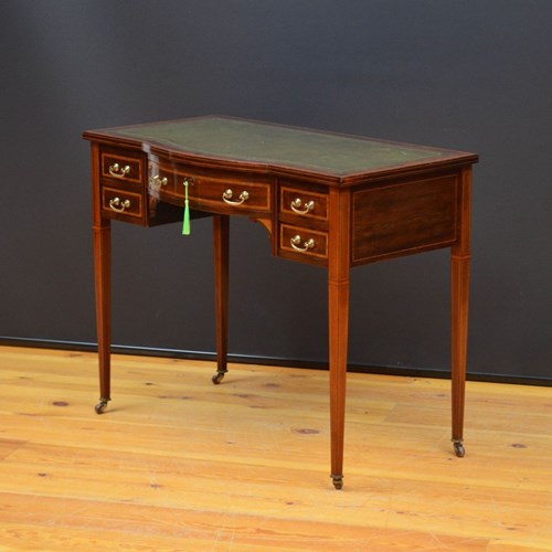 English Edwardian Mahogany Writing Table