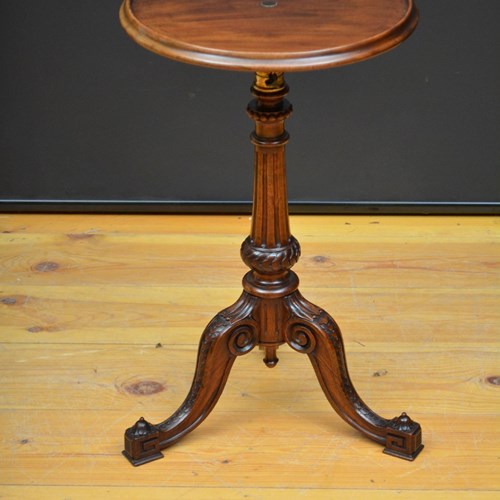 Victorian Height Adjustable Side Table