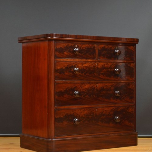 Victorian Mahogany Chest Of Drawers