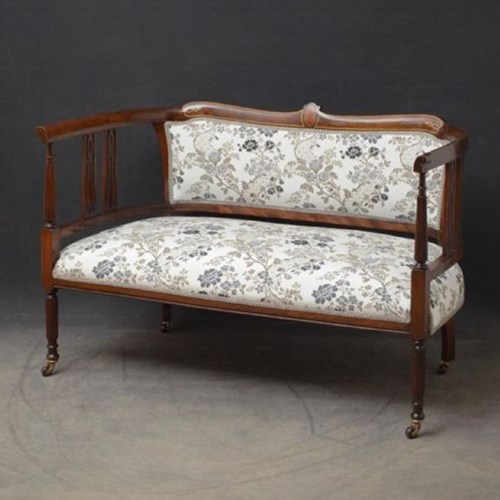 Late Victorian Mahogany Sofa