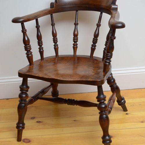 Victorian Smokers Bow Chair