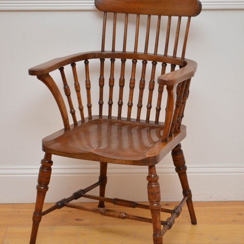 Late Victorian High Back Chair