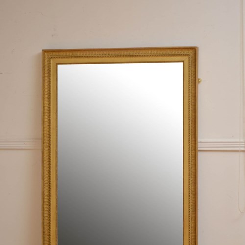 19Th Century Giltwood Wall Mirror H150cm