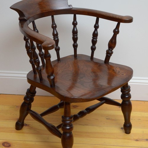 Victorian Smokers Bow Chair