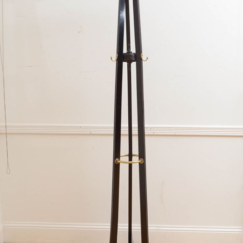 Arts And Crafts Ebonised Coat Stand