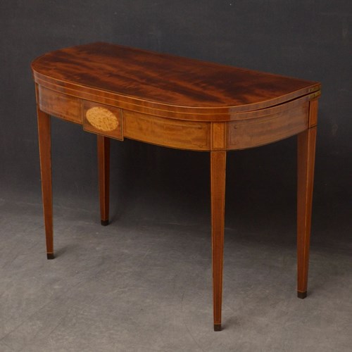 Regency Mahogany Tea Table