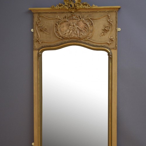 19th Century Trumeau Mirror