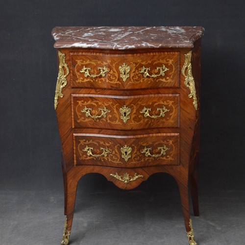 Turn of the Century Bombe Chest of Drawers