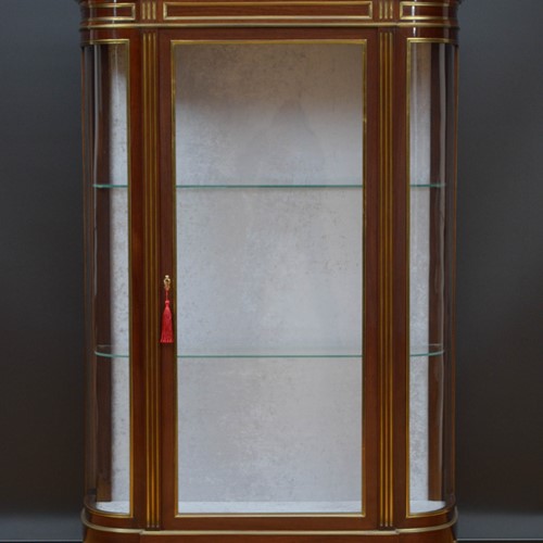 Fine 19th Century Mahogany Vitrine